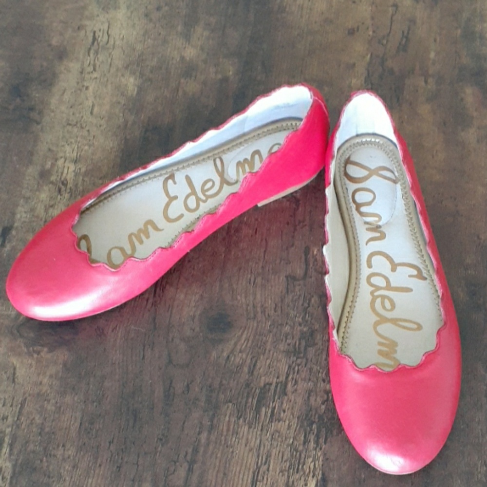 Sam Edelman Red Flats